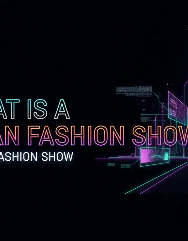 Illustration of What Is a Milan Fashion Show?